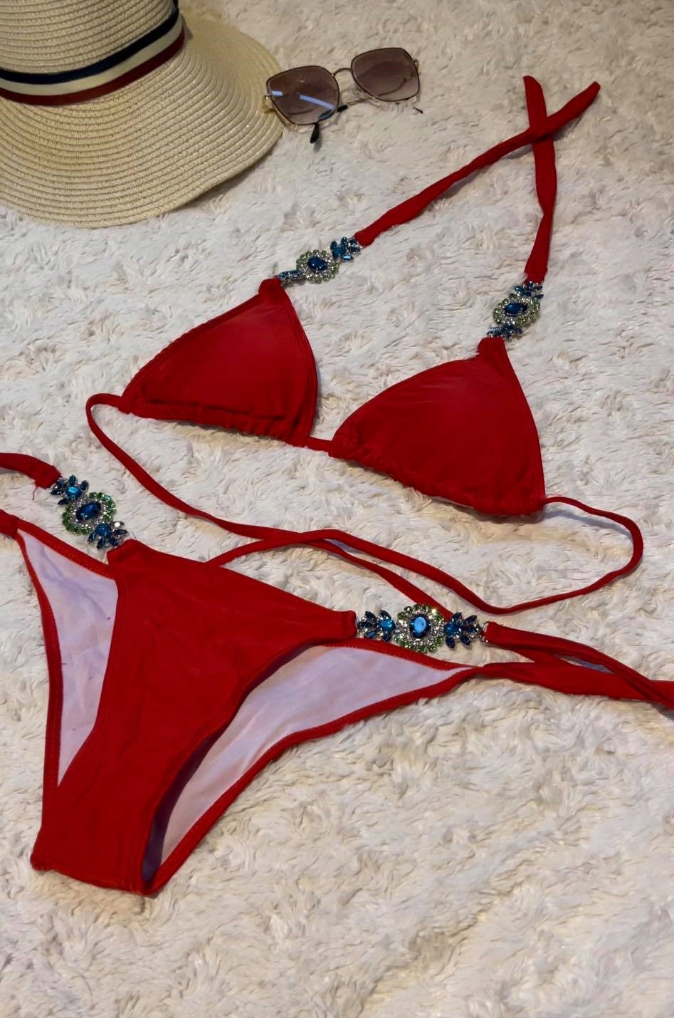 strój kąpielowy dwuczęściowy lato bikini push up S Kod producenta strój dwuczęściowy